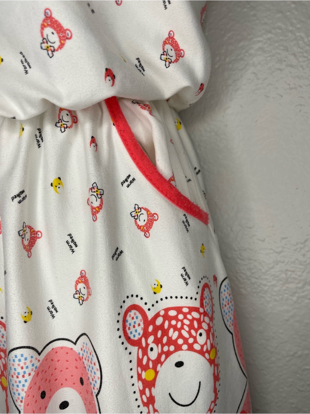 Whimsical Bear Print Dress - Picture 2 of 7